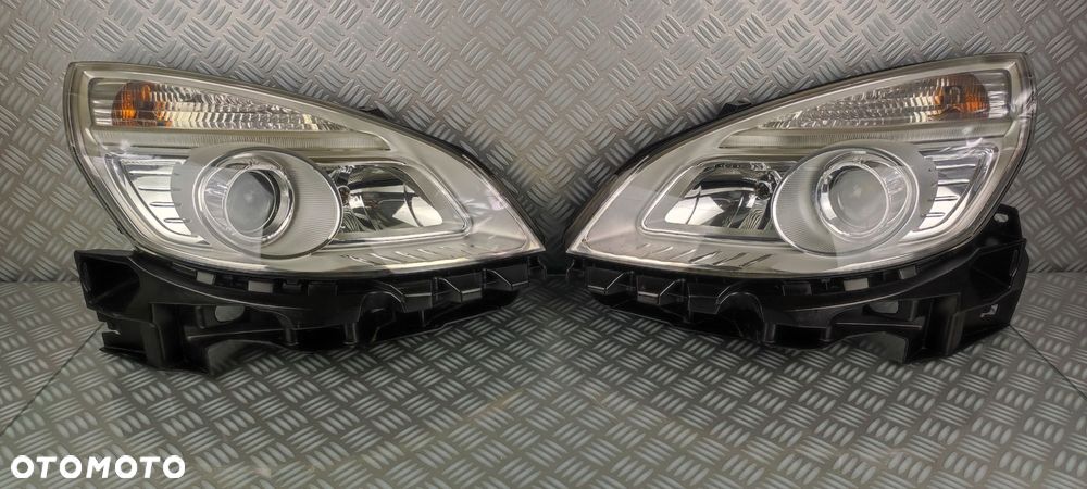 reflektor lampa prawy prawa lewy lewa przód RENAULT SCENIC II 2 LIFT EUROPA - 2