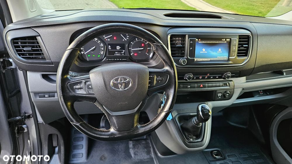 Toyota Proace 2,0D 122KM 2021Rok L3 Najdłuższa Kamera Webasto Klima Blis 2xParktronik Hak - 19