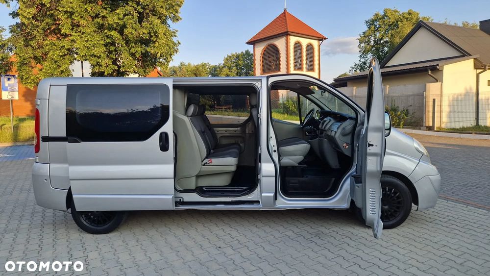 Opel VIVARO L2H1 Długi Klima Elektryka Navi Dubel Kabina 6os Brygadówka Pdc Serwis - 7