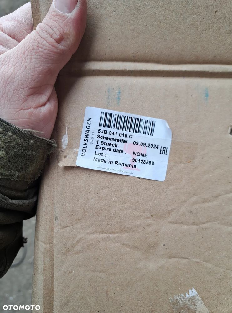 Lampa przednia prawa Škoda Rapid lift Xenon Led 5JB941016C Lampa prawy przód przednia Škoda Rapid lift Xenon Led 5JB941016C - 10