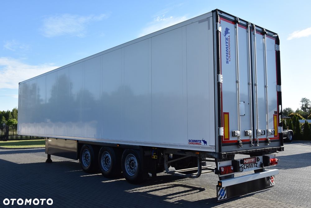 Schmitz Cargobull CHŁODNIA CARRIER VECTOR 1550 ELEKTRYKA / 4 RYGLE / OŚ PODNOSZONA / PALECIARA / DRUKARKA / STAN IDELNY JAK NOWY ! - 8