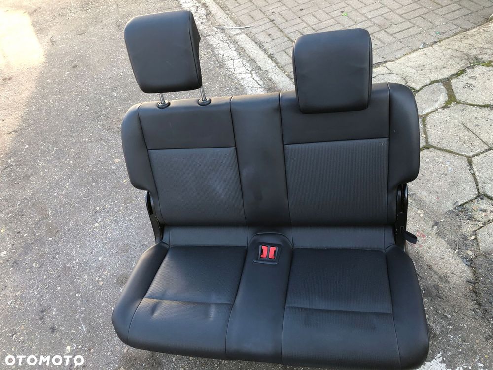 3 iii rząd fotele ławka vw caddy 2k5 - 1