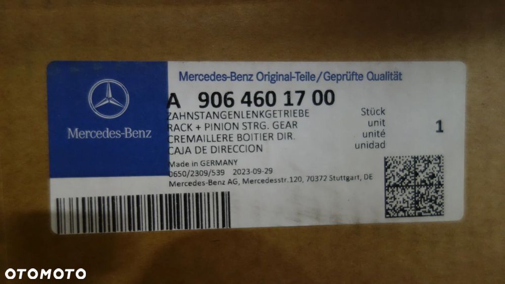 przekładnia kierownicza 906 - 7