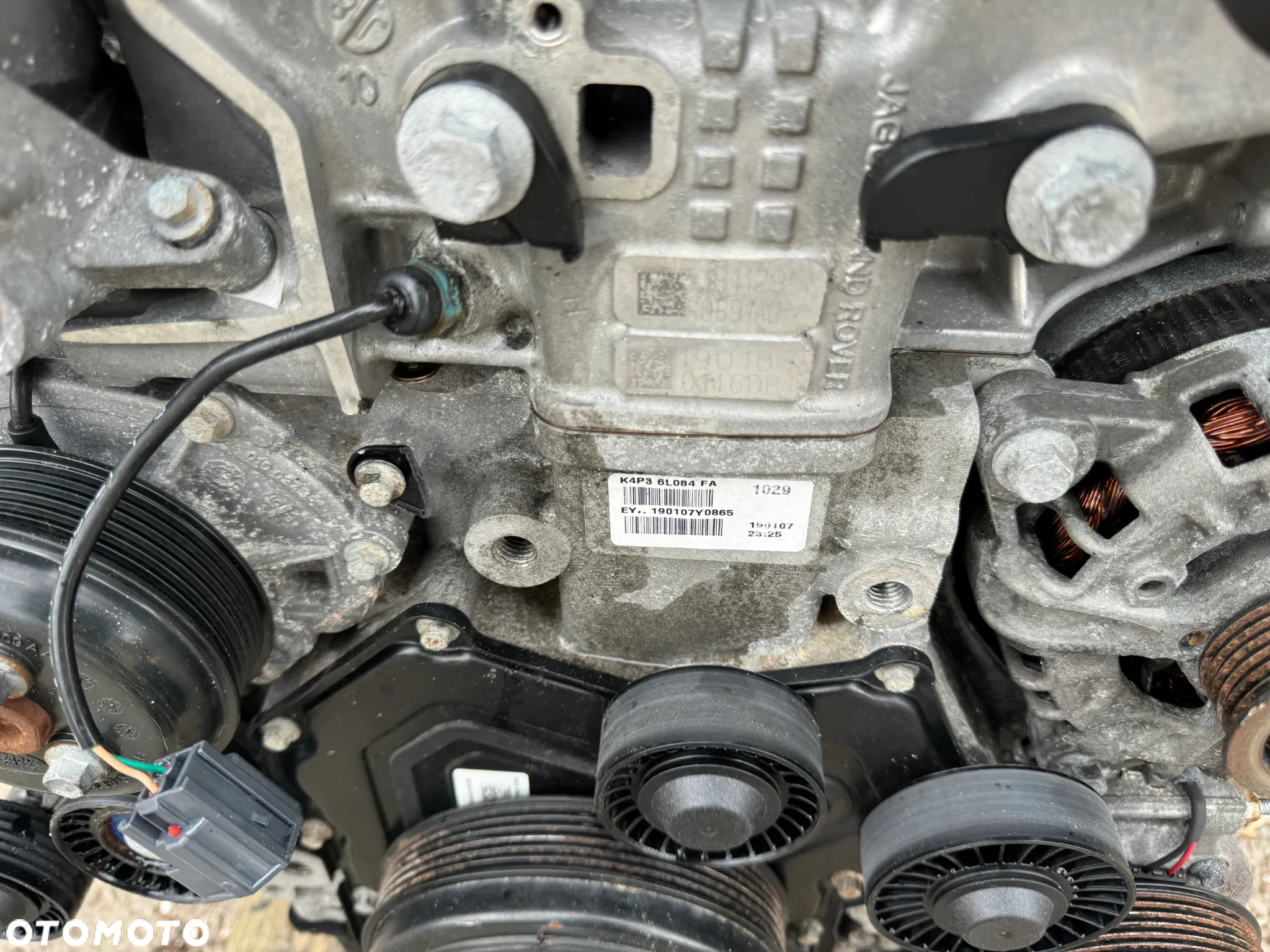 silnik 204pt 2.0t jaguar xe land rover kompletny - 5