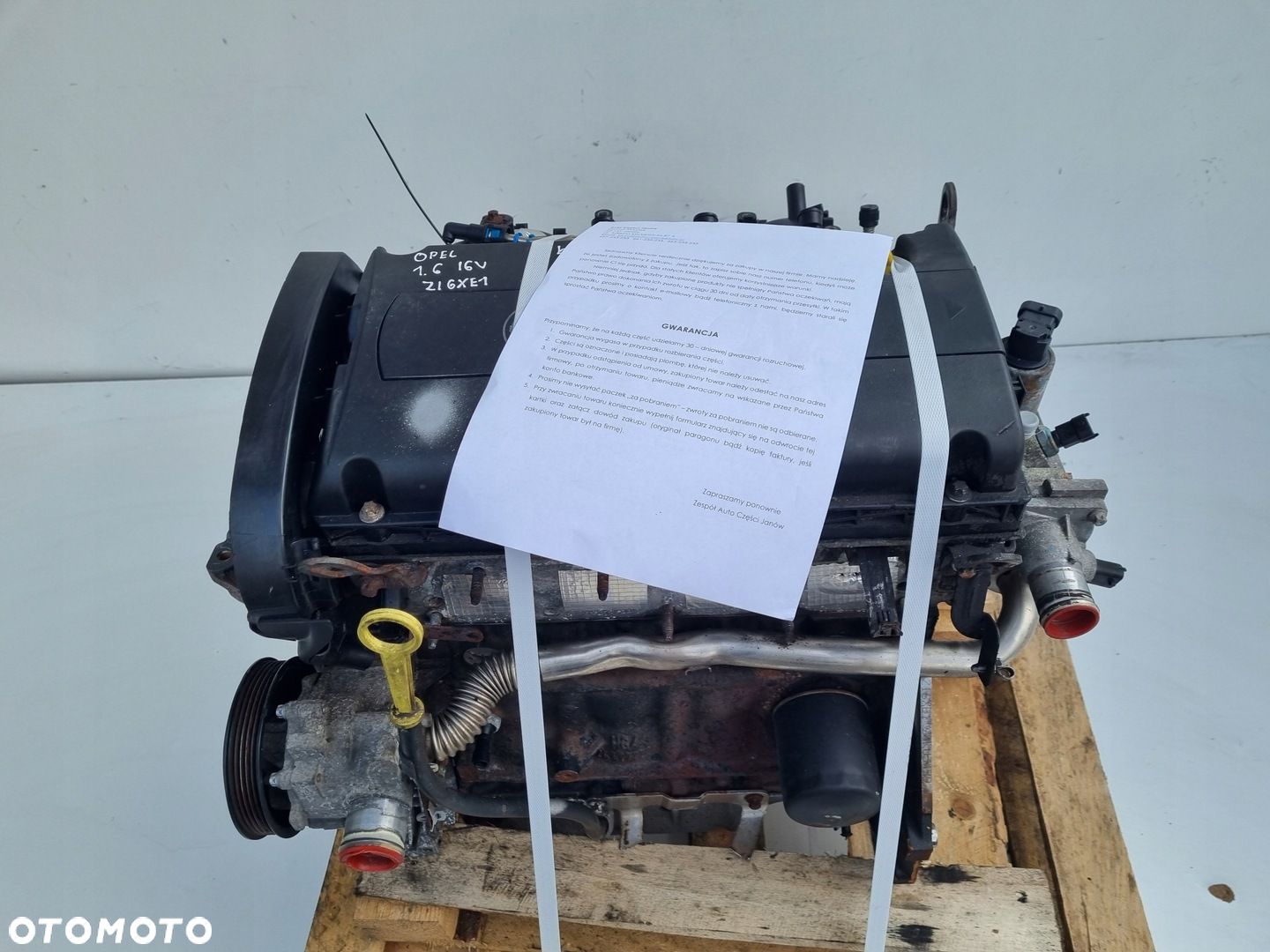SILNIK KOMPLET Opel Astra III H 1.6 16V udokumentowane 164tyś Z16XE1 - 1