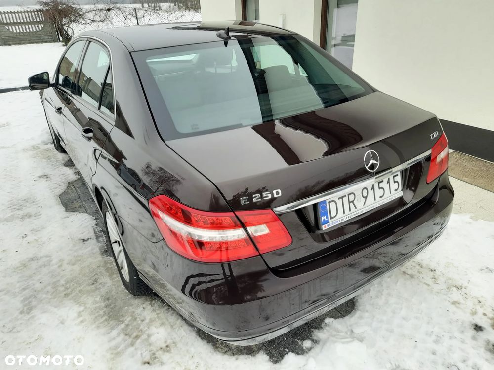 Mercedes-Benz Klasa E 250 CDI DPF BlueEFFICIENCY Automatik - 9