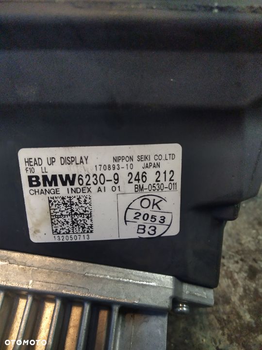 BMW F01 F02 WYŚWIETLACZ PRZEZIERNY HEAD UP 6230-9 - 3