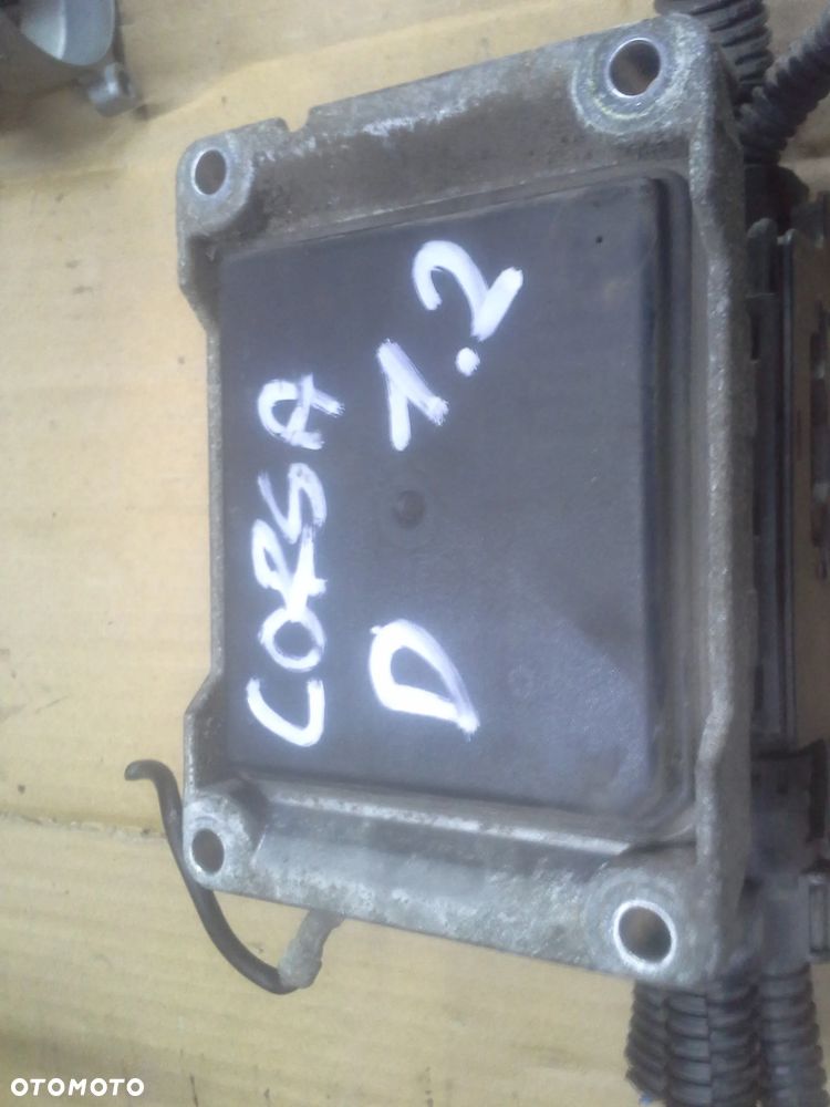 Opel Corsa D 1.2 Z12XEP zestaw startowy komputer 0261208940 55557933 bsi bsm cim stacyjka 2 kluczyki - 5