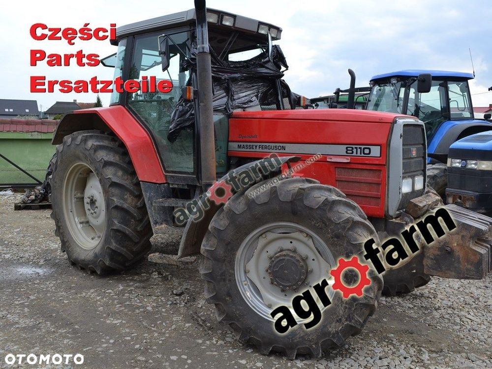Massey Ferguson 8110 części, skrzynia biegów, oś - 1