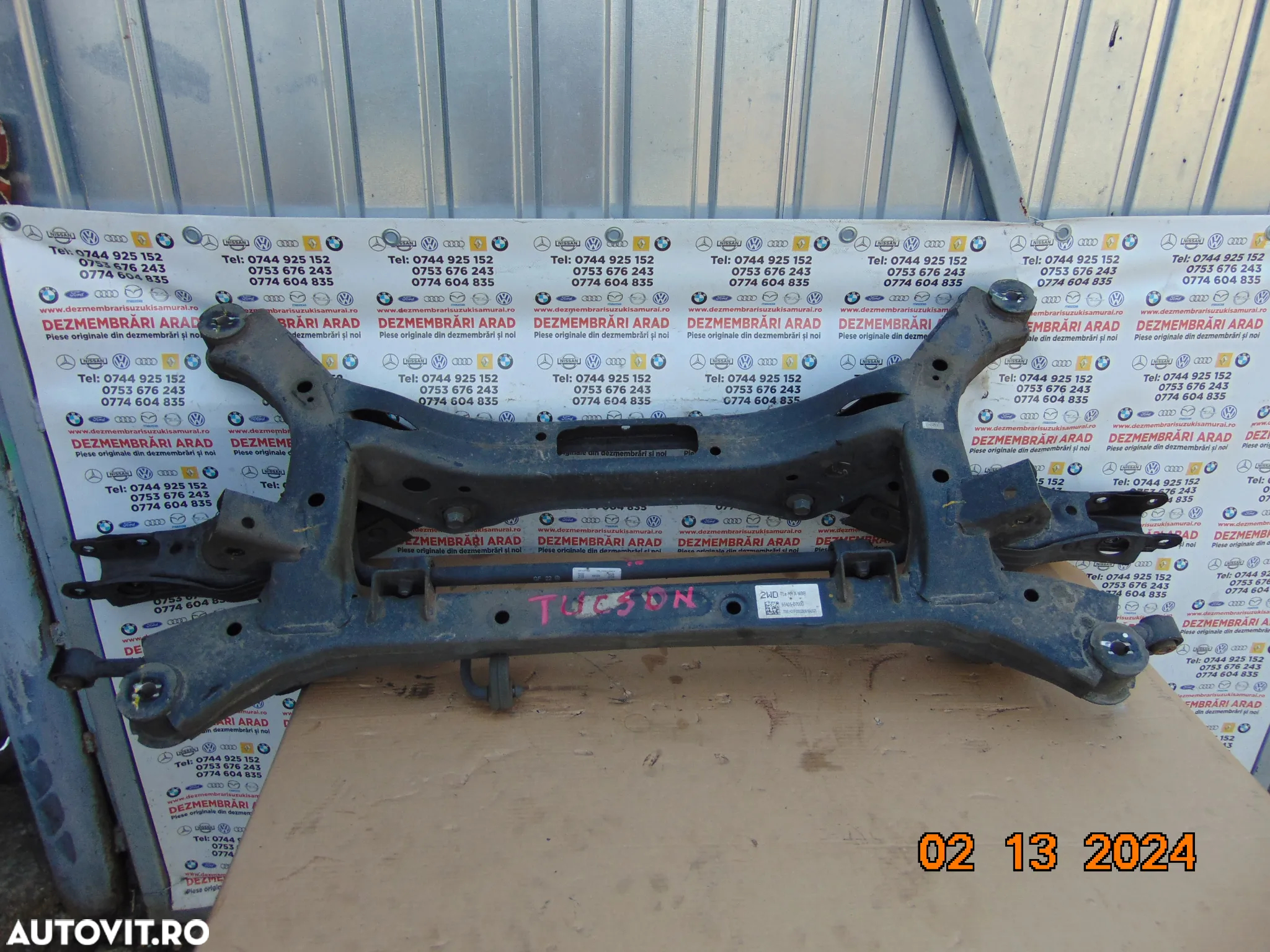 Bara stabilizatoare Spate Hyundai Tucson 2014-2020 kia  sportage tucson 3 bara torsiune spate - 2