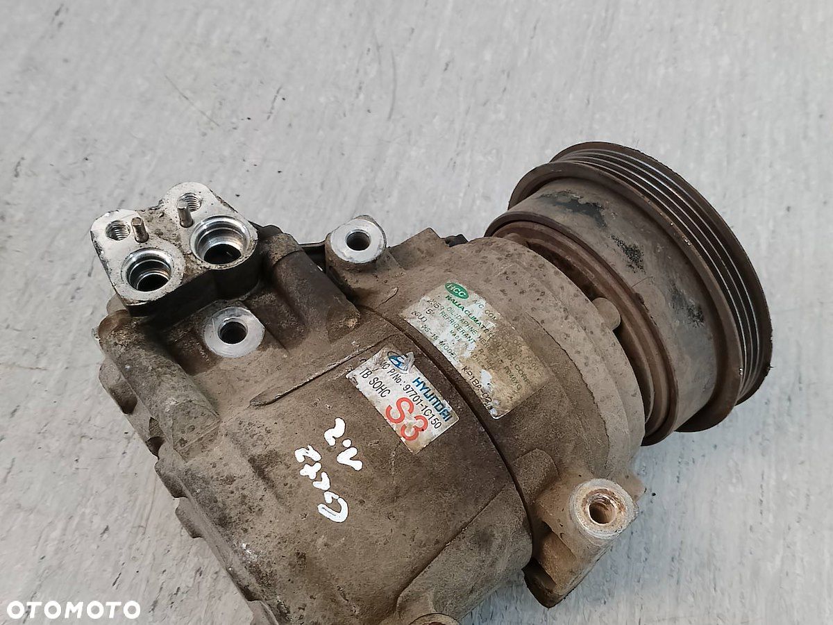 POMPA, SPRĘŻARKA KLIMATYZACJI HYUNDAI GETZ 97701-1C150 1.3 - 1