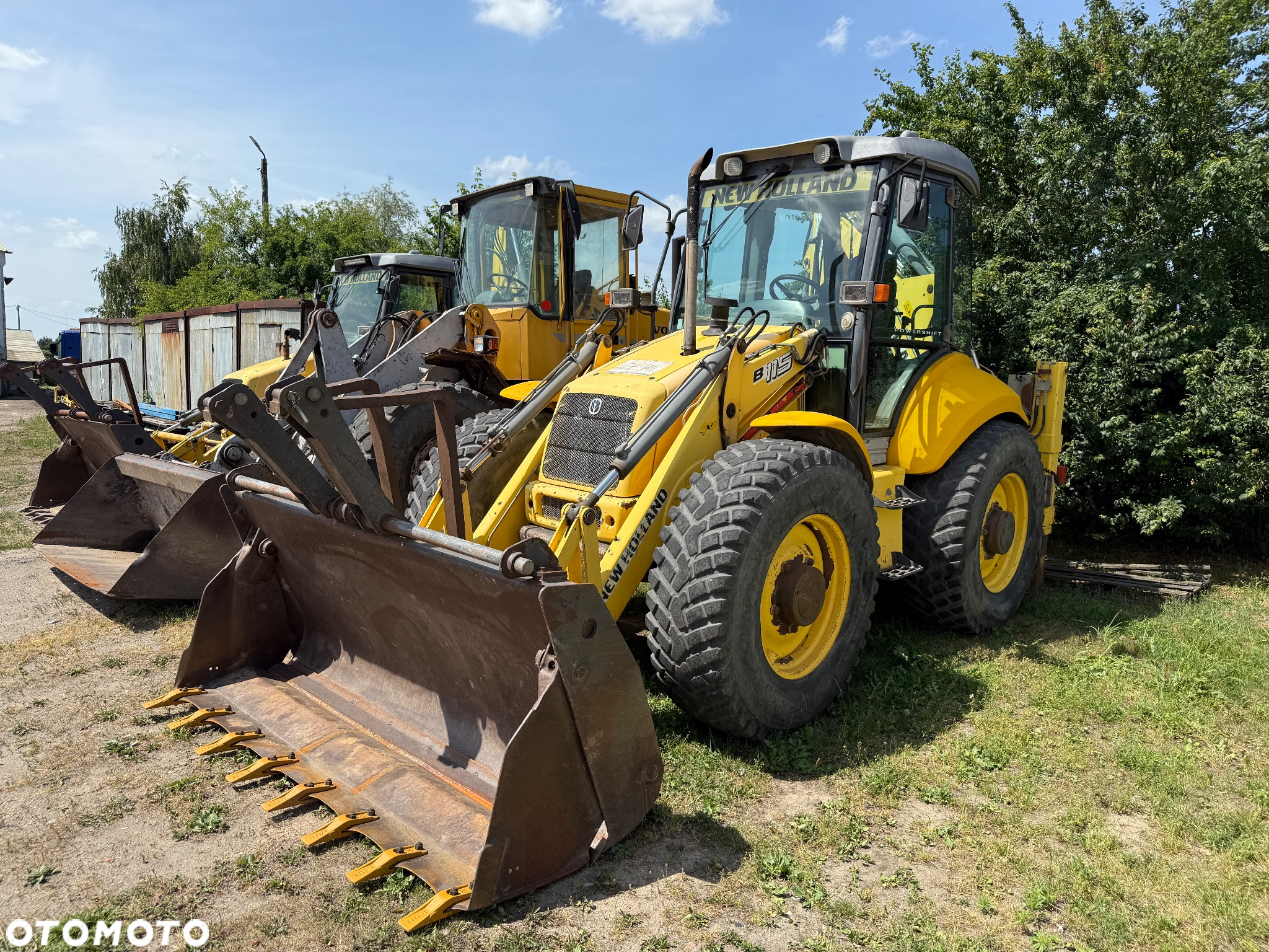 New Holland B115 7800 MTH Umowa Kupna jak jcb 4cx - 3