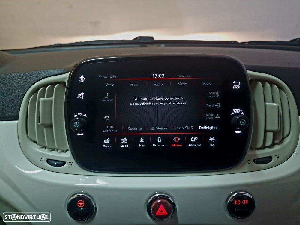 Fiat 500C 1.2 Lounge Dualogic - 35