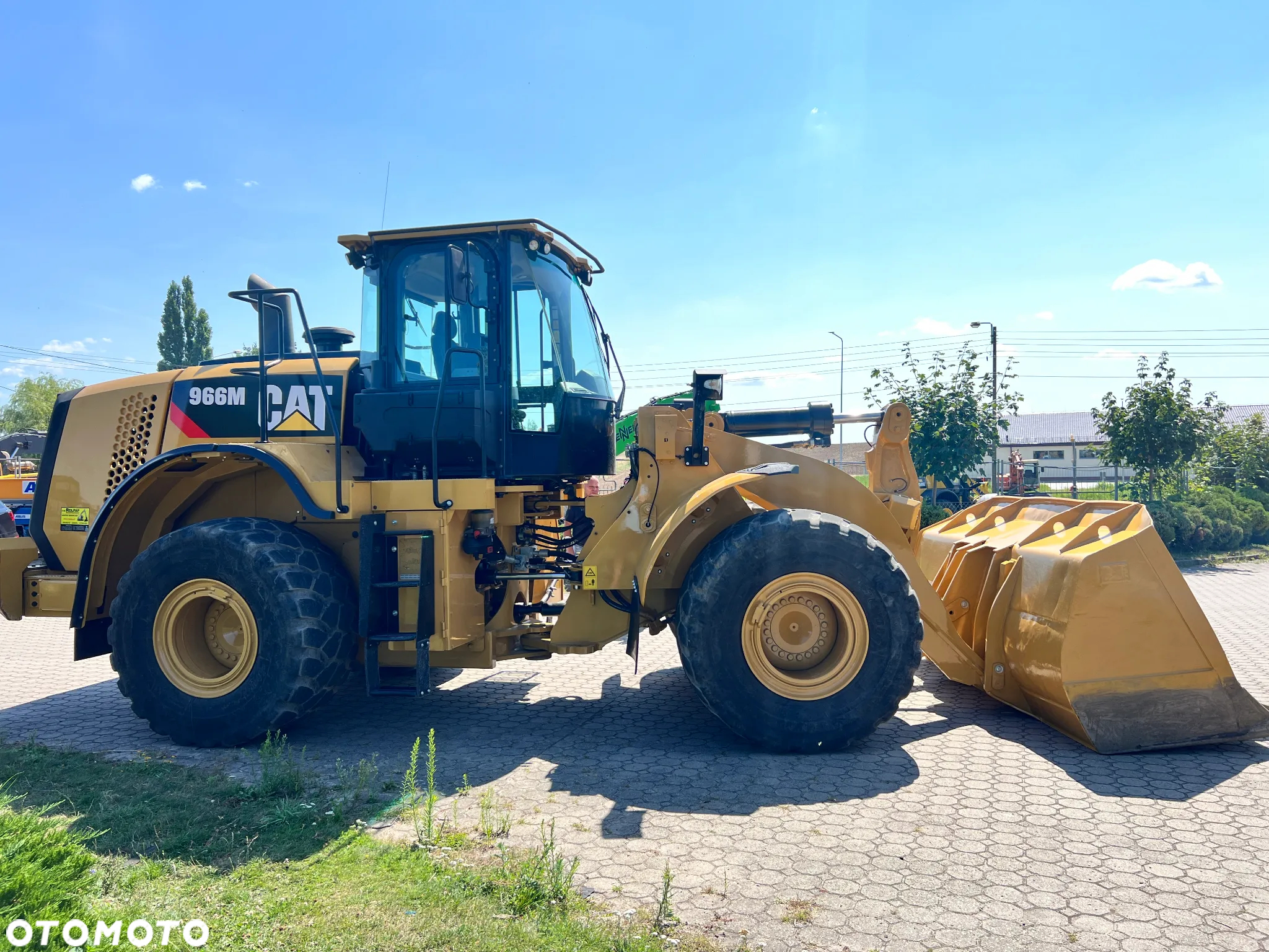 Caterpillar ładowarka CAT 966M 966 WAGA 2014 10700h 24t - 5