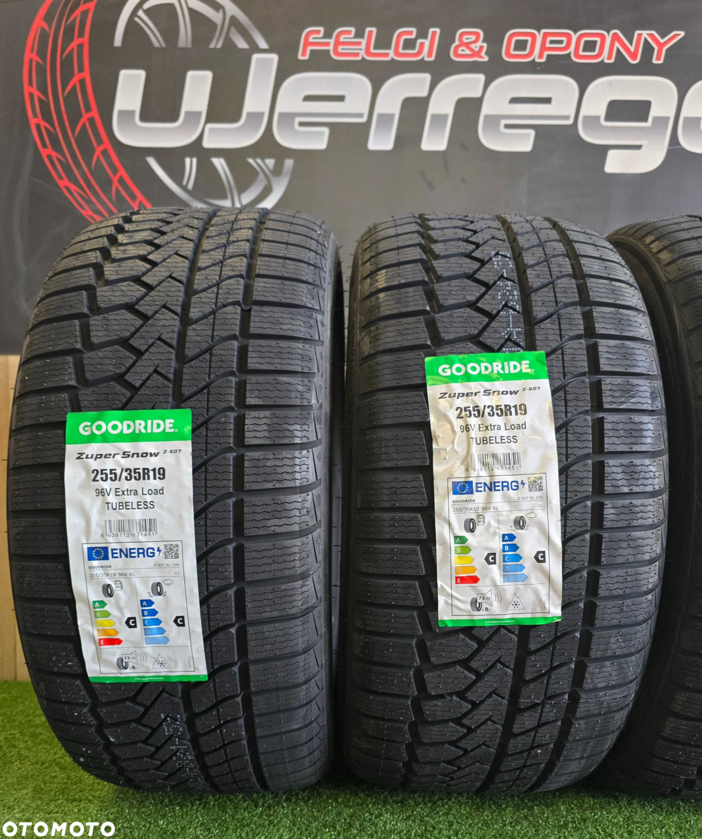 Nowe opony zimowe GOODRIDE ZuperSnow Z-507 - 255/35/R19 - 3