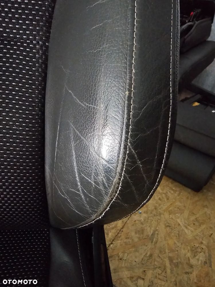 FOTELE TAPICERKA BOCZKI PÓŁSKÓRA RECARO OPEL MERIVA A OPC EUROPA LĘDŹWIA - 3