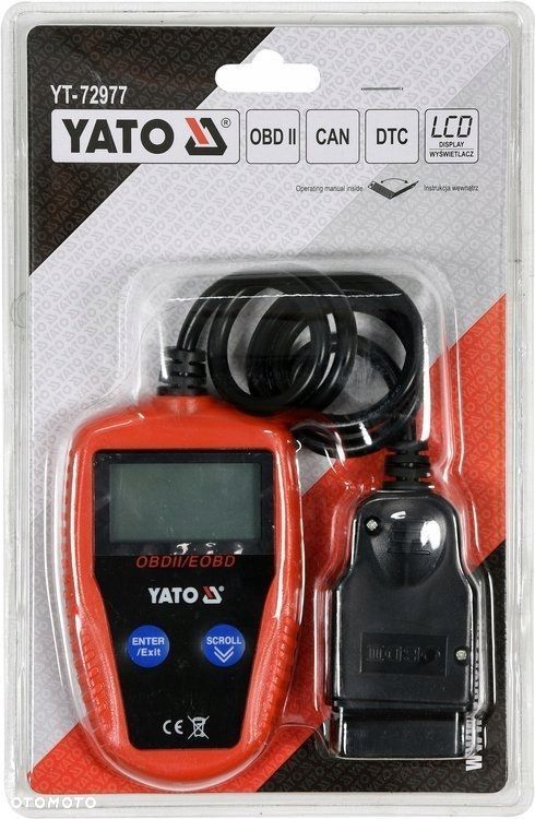 YATO TESTER DIAGNOSTYCZNY INTERFEJS OBD I OBD2 II - 7
