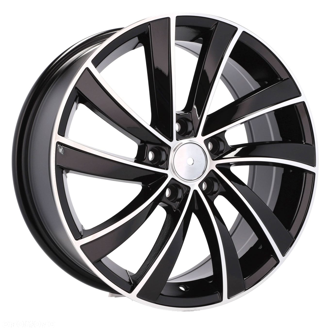 4x Felgi 18 m.in. do SKODA Enyaq Karoq Scout Kodiaq Octavia IV Superb VW Golf Passat - SK523 (BK5290 - 2