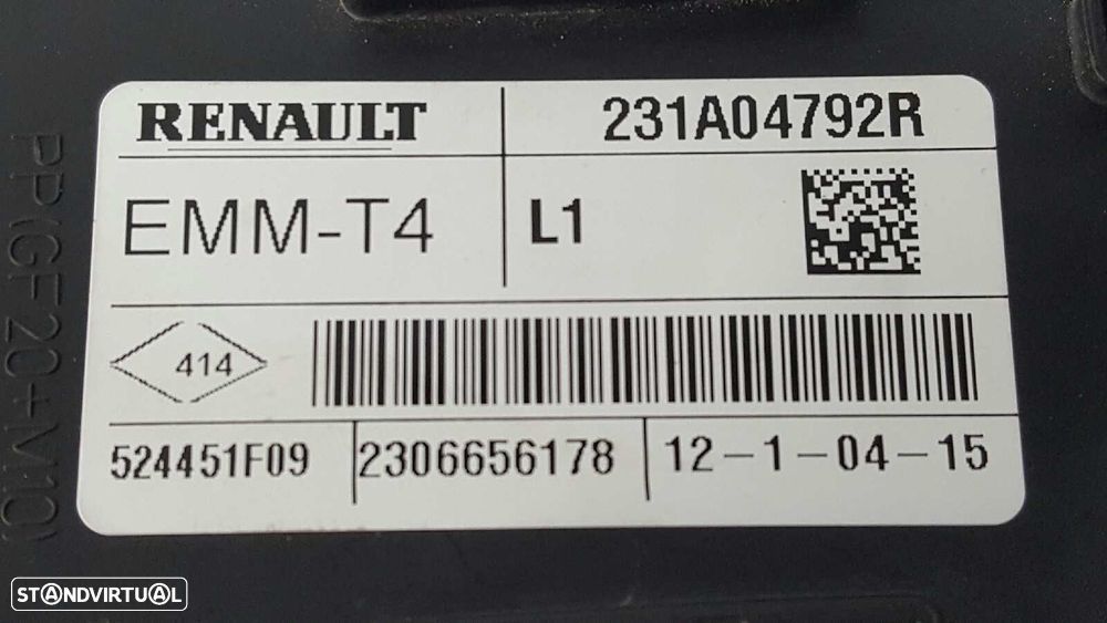 MÓDULO ELETRÓNICO RENAULT CLIO IV BUSINESS - 2