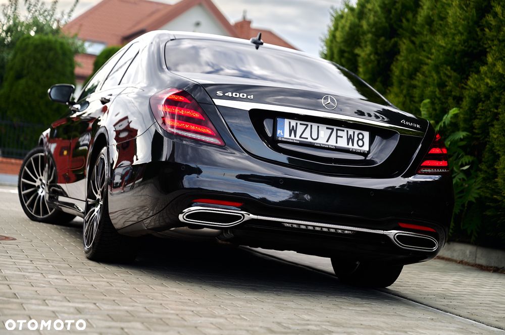 2018 Mercedes-Benz Klasa S 400 d 4-Matic 9G-TRONIC, photograph 10