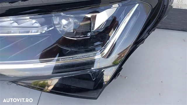 Far stanga Skoda Superb 3 Facelift Full Led an 2019 2020 2021 2022 2023  cod 3V1941015D - 5