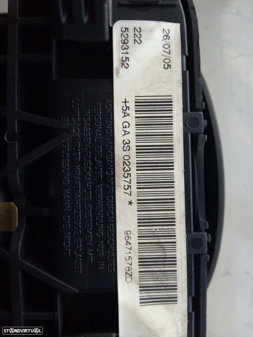 Airbag Volante Citroen C4 I (Lc_) - 2
