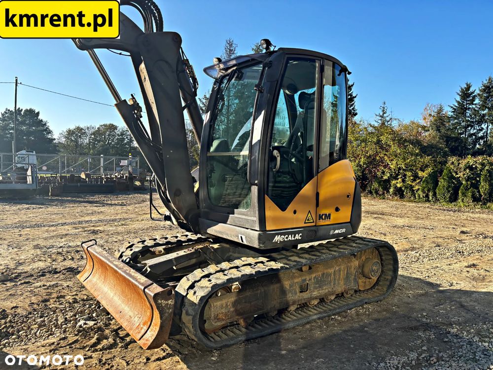 Mecalac 8 MCR MINI-KOPARKA 2016R. | 6 MCR JCB 8055 8080 KUBOTA KX KOMATSU PC88 - 25