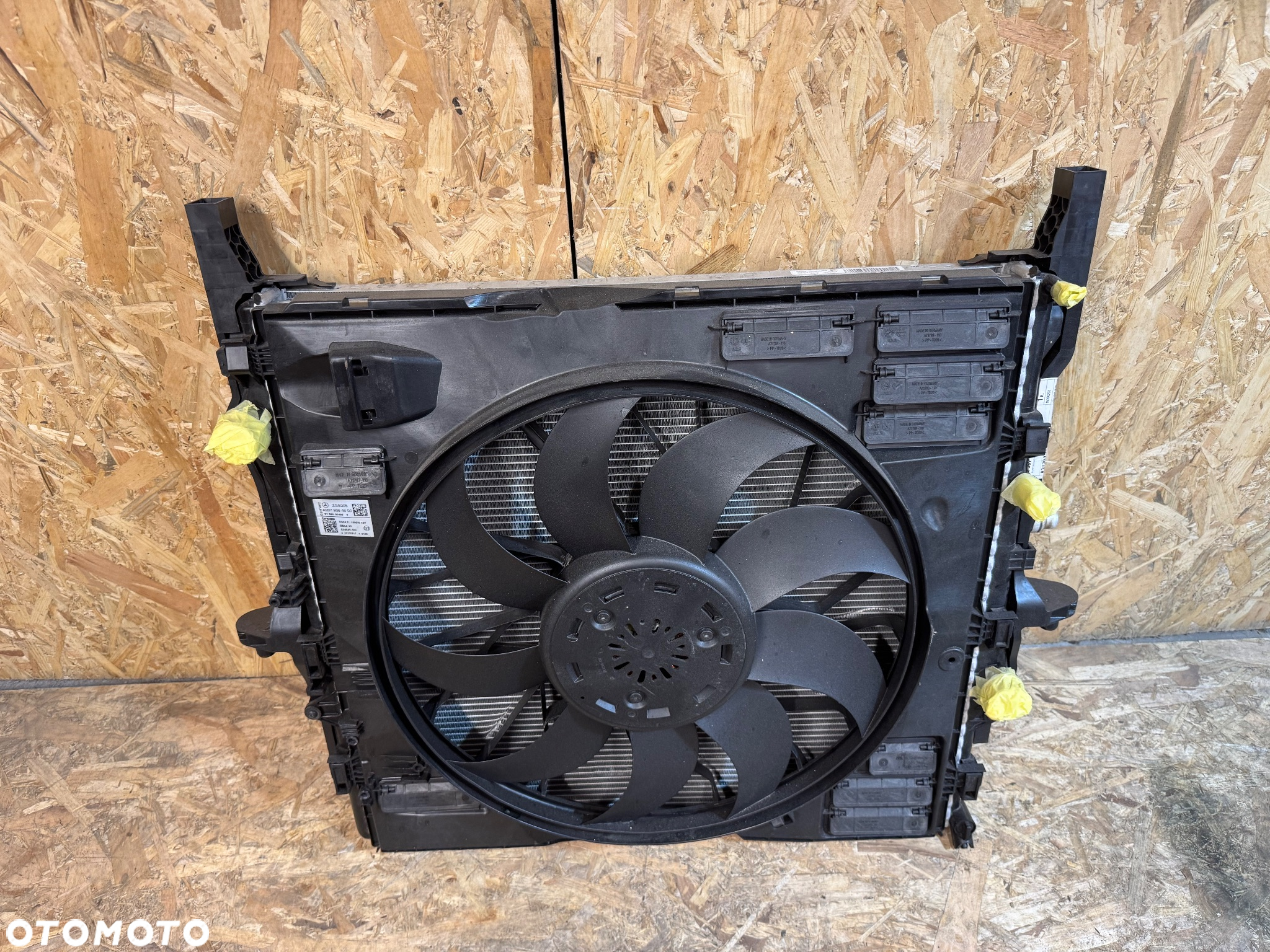 Maska zderzaka lampa komplet chłodnic Mercedes sprinter 907 910 - 16