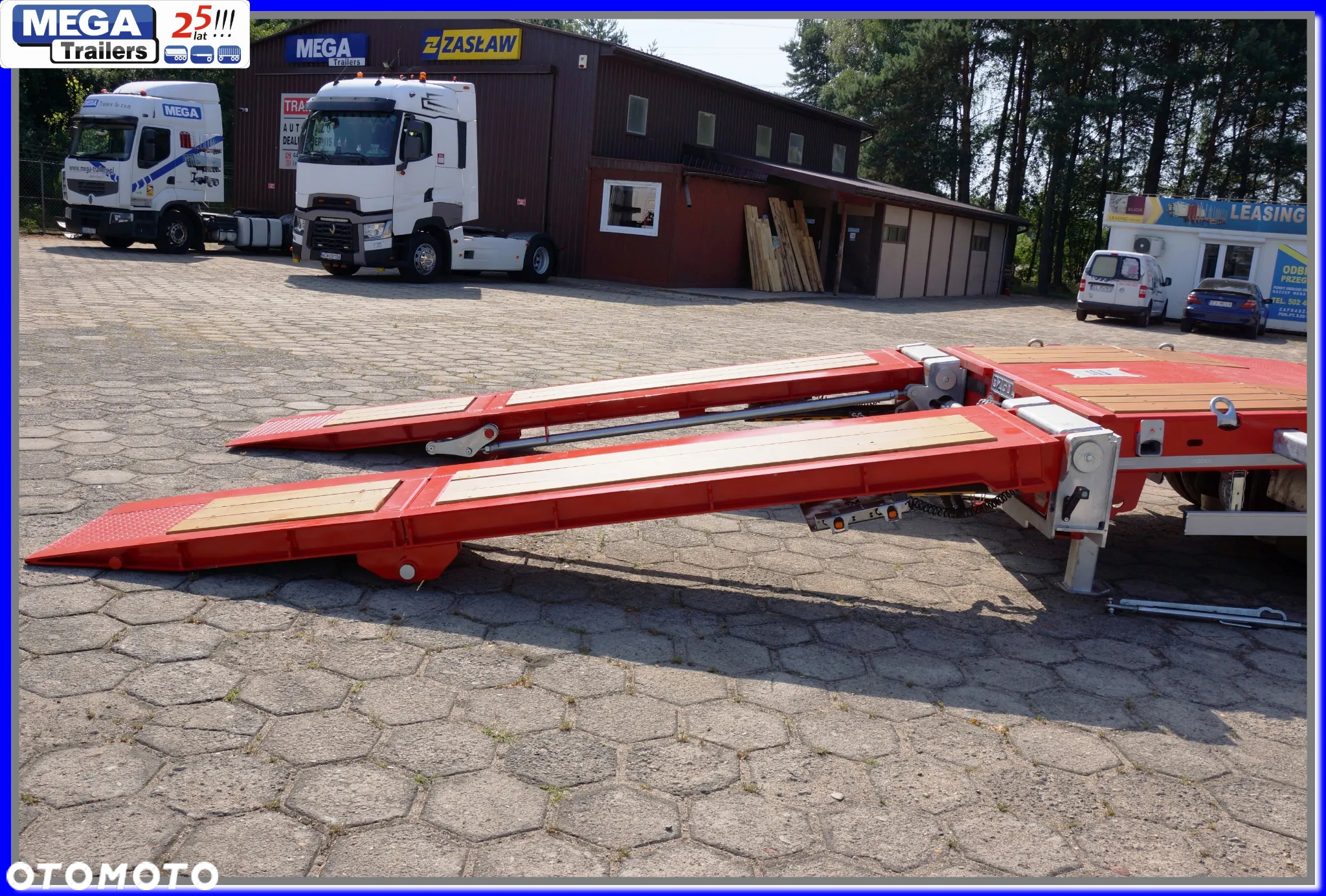 Inny Laweta 3 osie, 4 x zagłębienia kół, 58 T DMC !!! - 27