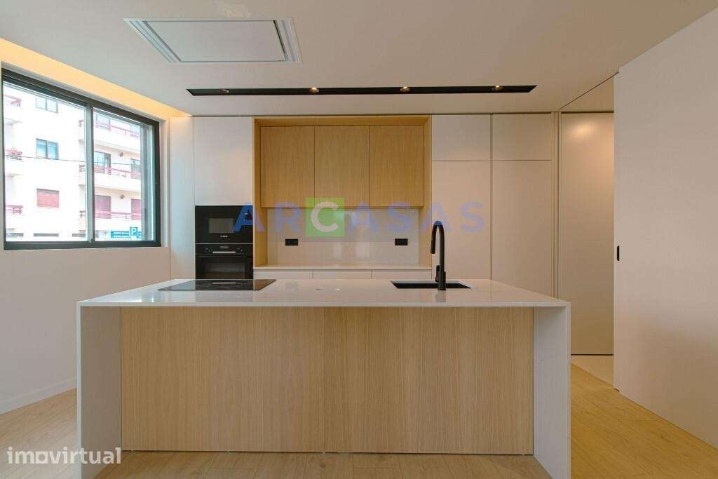 Apartamento T1 com terraço e lugar de garagem em São Cosme, Gondomar - Grande imagem: 3/10