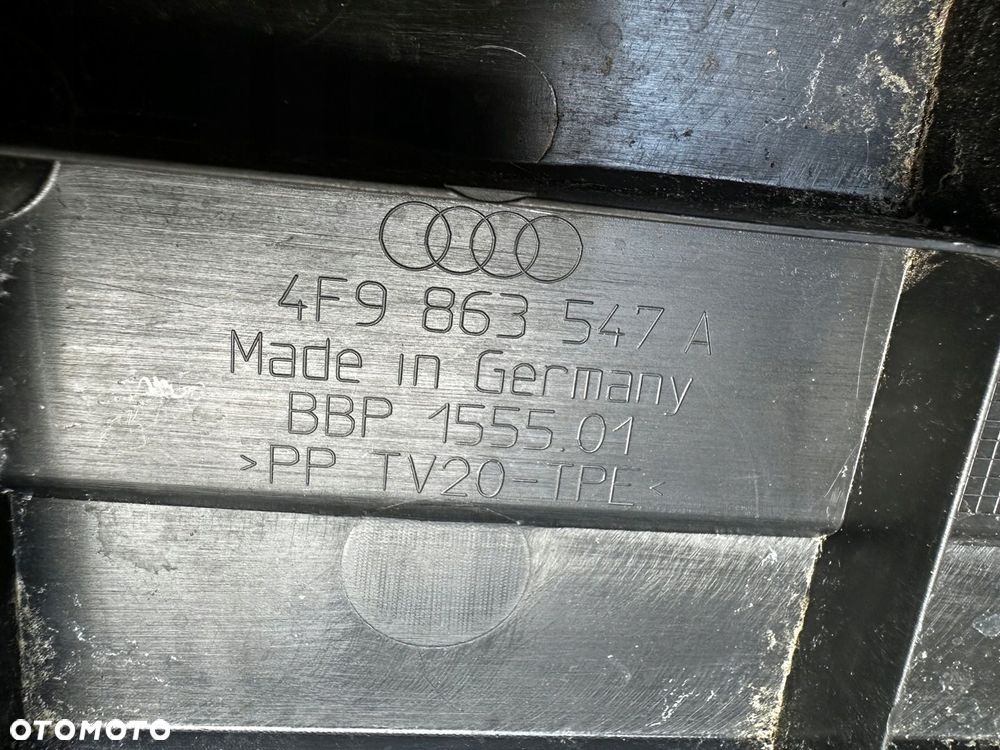 WANNA WNĘKA PODŁOGA BAGAŻNIKA AUDI A6 C6 4F9863547A - 3