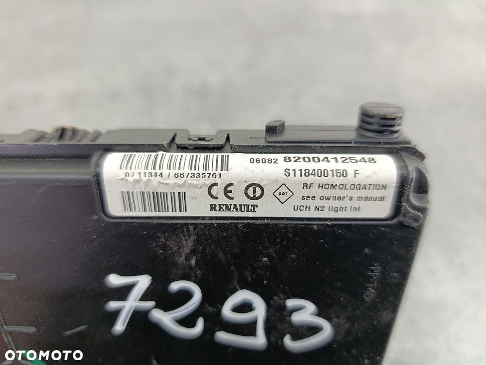 MODUŁ UCH-N2 RENAULT SCENIC II 8200412548  S118400150F  UCH N2 1.6 16V - 5