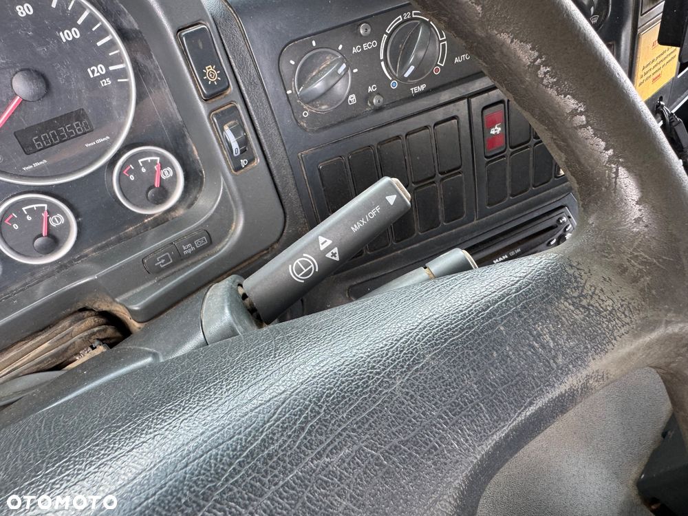 MAN TGA 33.390 6X4 Kiper Wywrotka Manual Resor Hydroburta - 21