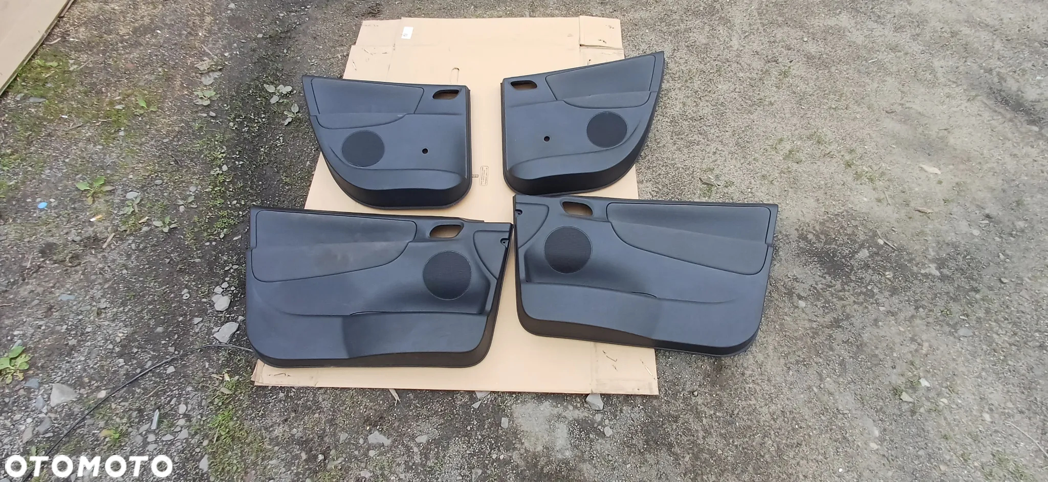 peugeot 207 sw lift boczki tapicerki drzwi 4sztuki komplet - 9