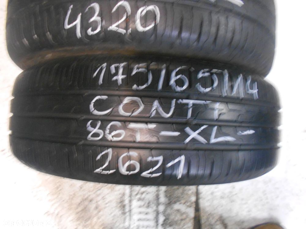 OPONY 175/65R14 CONTINENTAL ECO CONTACT 6 XL DOT 2621 / 4320  7.4MM - 3