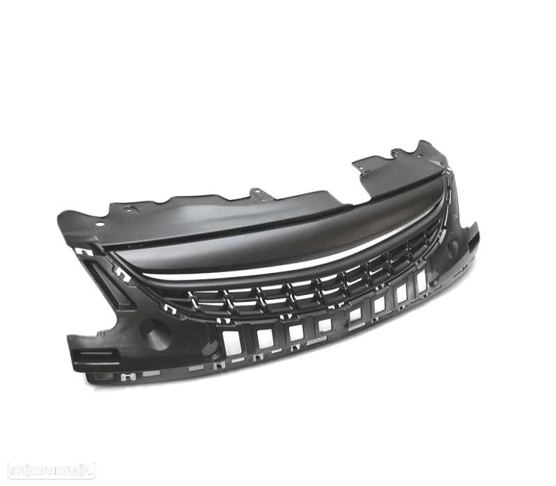 GRELHA FRONTAL OPEL CORSA D 2011-2014 PRETO - 2