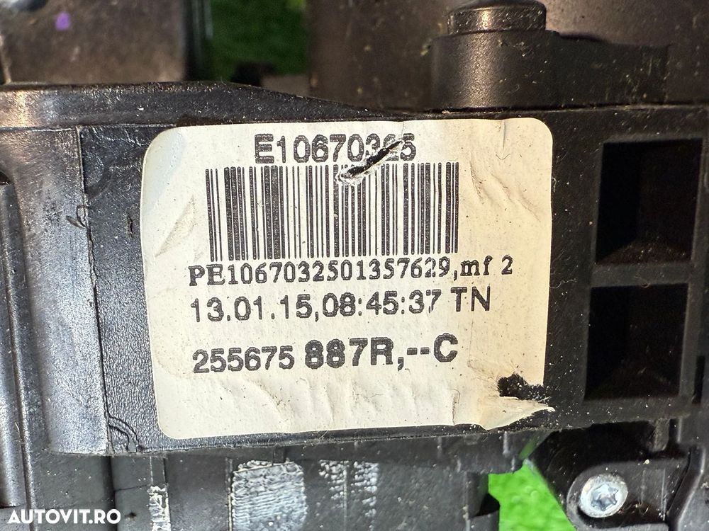 ANSAMBLU MANETE COMENZI VOLAN + SPIRA RENAULT CLIO IV 2015 1.0 BENZINA TCE COD OEM 479457095R 255675887R 2012-2019 - 8