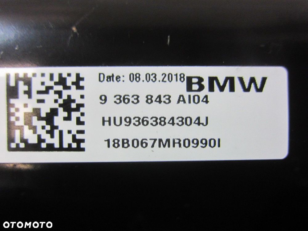 BMW X3 G01 G02 X4 PODUSZKA KOLANOWA LEWA ORYGINAŁ USA 79363843 72129363843 - 6