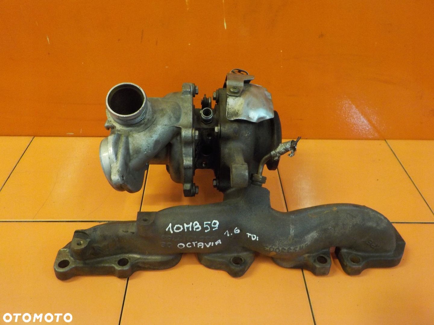 OCTAVIA III LEON GOLF A3 1.6 TDI 18r 110KM CXX turbina turbosprezarka - 1
