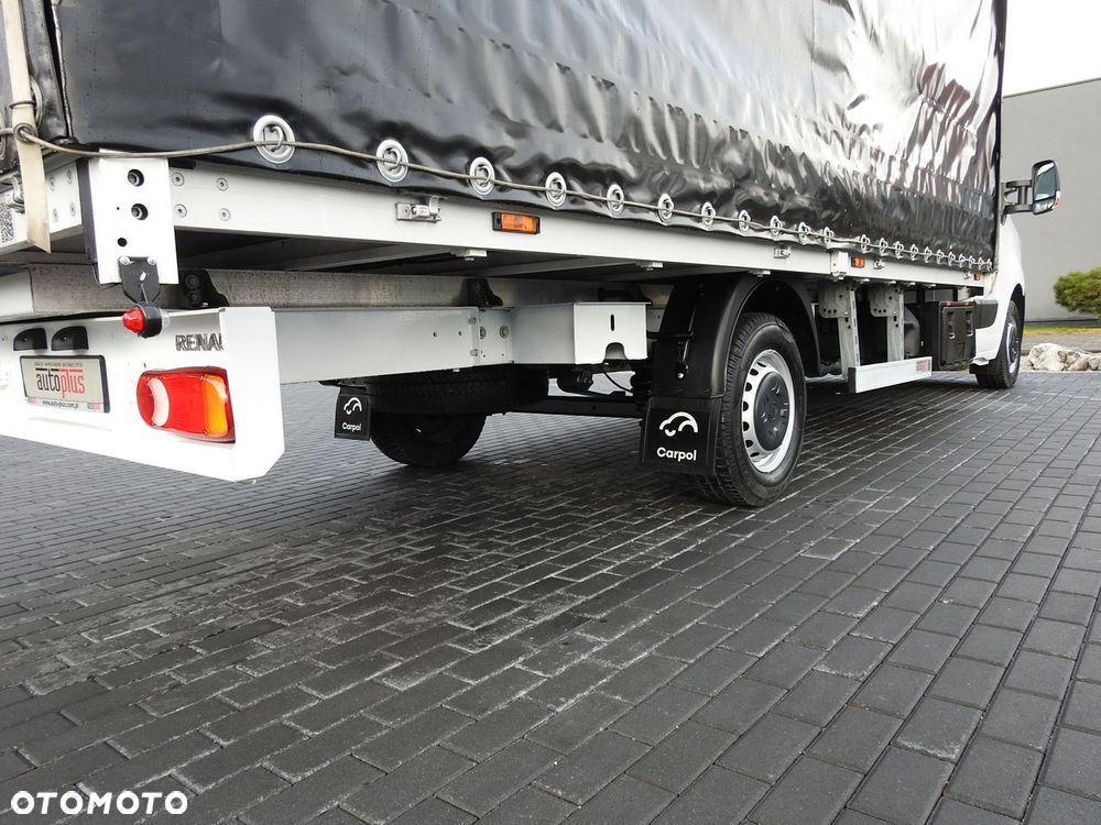 Renault MASTER PLANDEKA 10 PALET WEBASTO TEMPOMAT KLIMATYZACJA LEDY PNEUMATYKA  165KM - 18