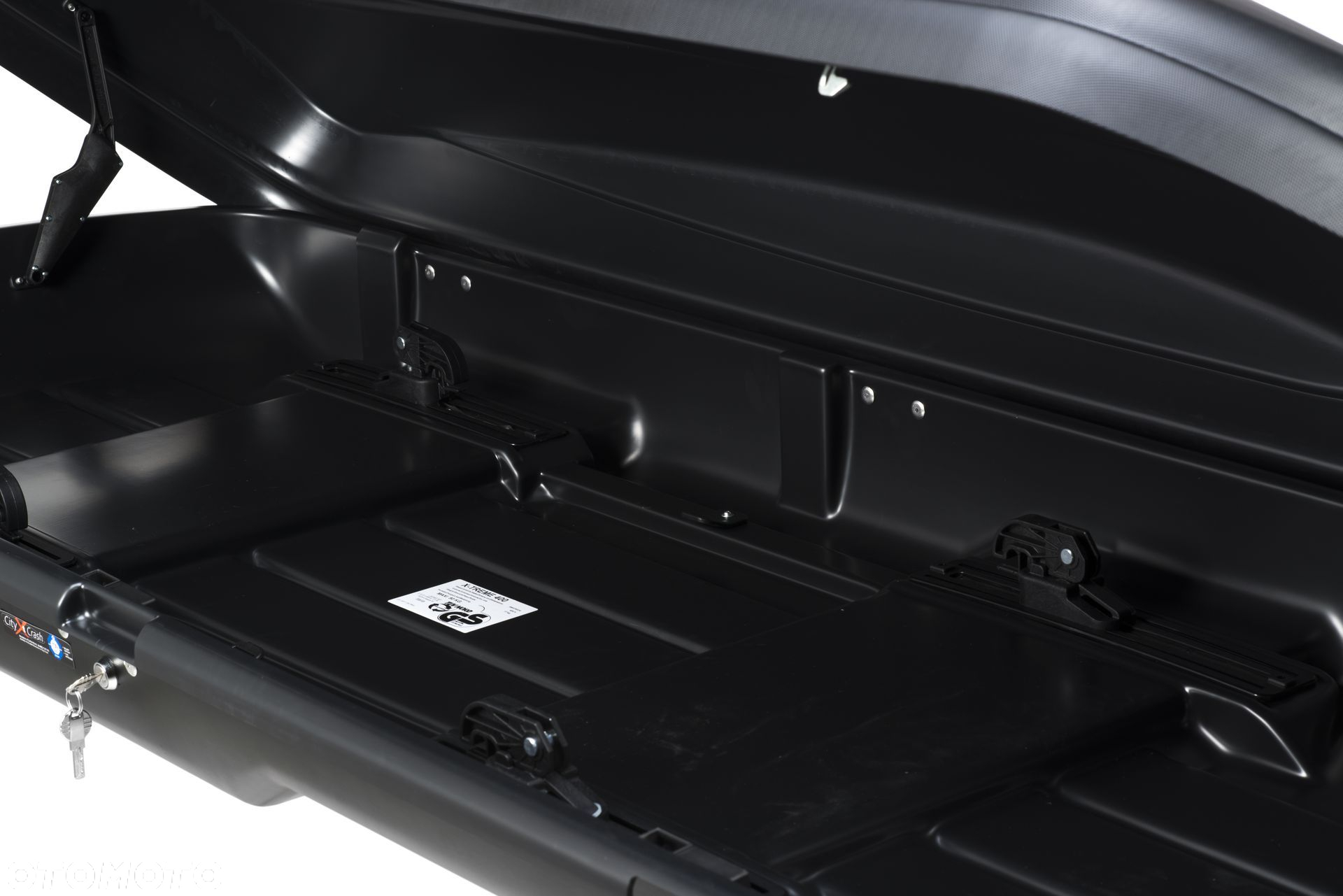 Bagażnik box dachowy Taurus Xtreme 400 czarny matowy. 195x78x34 - 7
