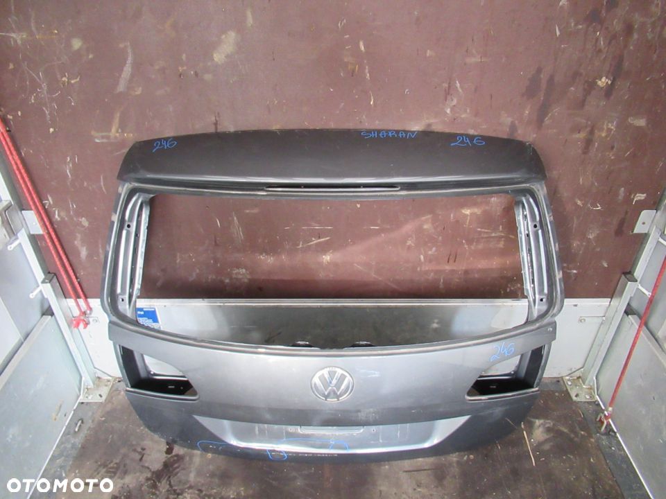 KLAPA BAGAŻNIKA TYŁ TYLNA VW SHARAN II 7N0 2010- - 3