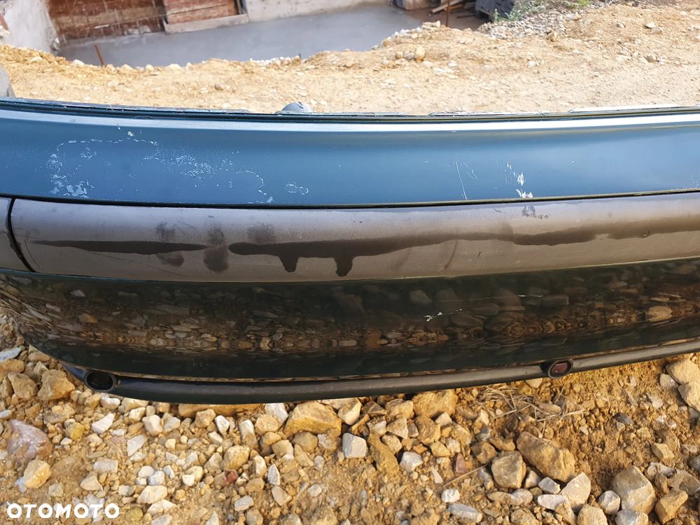 BMW E46 ZDERZAK TYŁ TYLNY KOMPLETNY 4X PDC WIĄZKA 8374530 8195309 8195313 PRZEDLIFT ZIELONY - 5