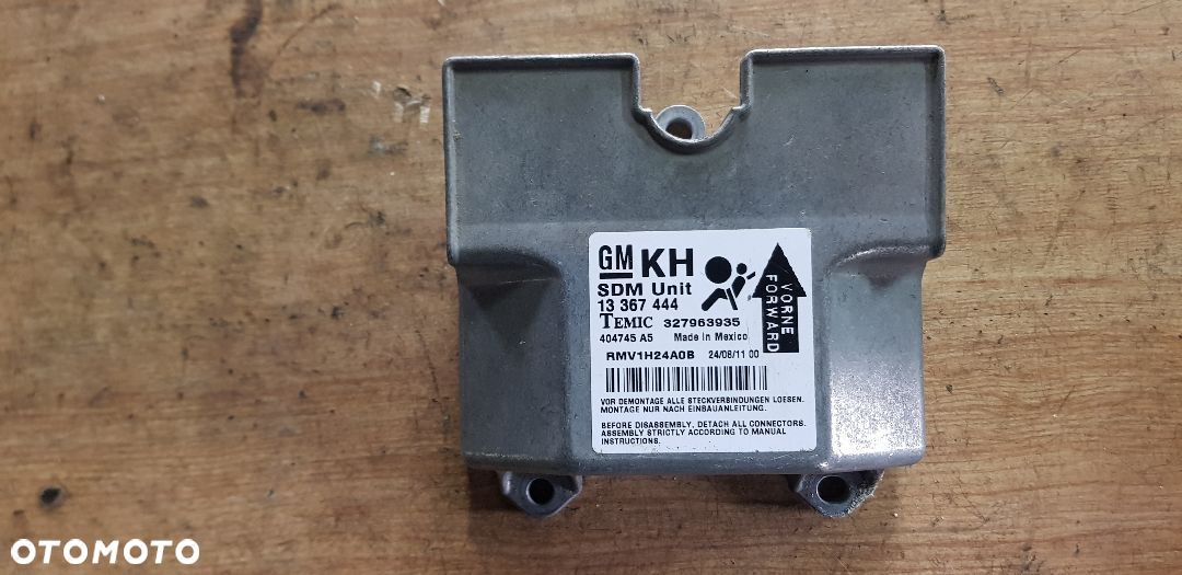 OPEL ZAFIRA B  MODUŁ SENSOR AIRBAG 13367444KH - 1