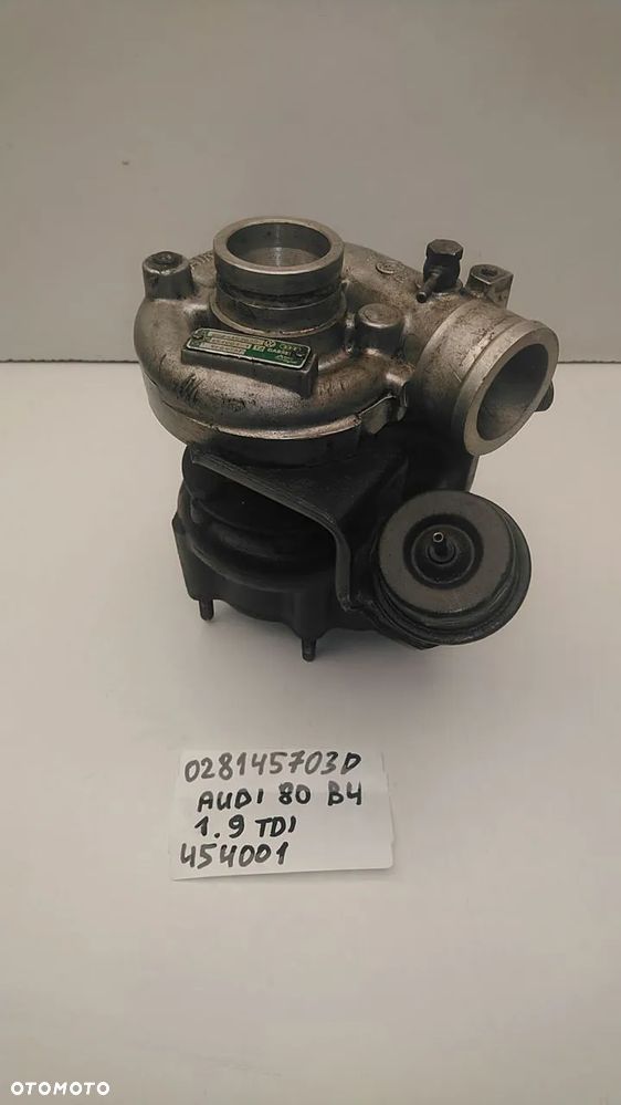 TURBOSPRĘŻARKA 1.9 TDI 90KM PASSAT B5 028145702 454097 - 8