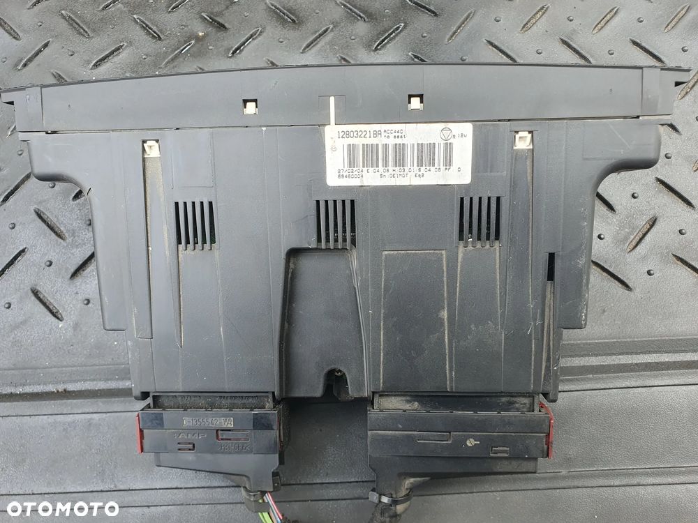 SAAB 9-3 93 II 2.2 TID 125KM 03r PANEL KLIMATYZACJI 12803221BA - 3