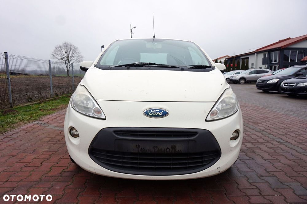 MASKA ZDERZAK BŁOTNIKI LAMPY KA II RU8 F9  FORD 2008-2016 BIAŁY PRZÓD KOMPLETNY - 3