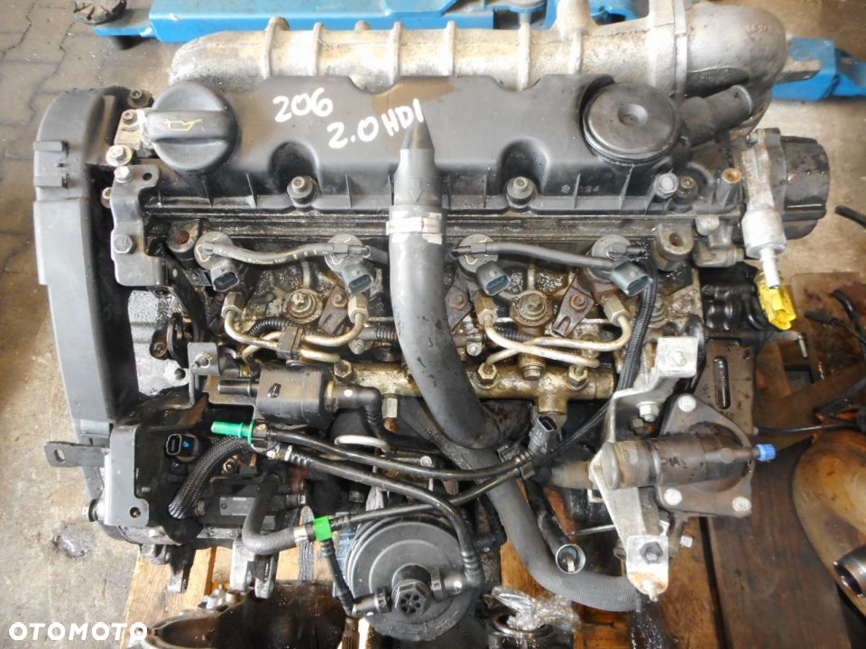 SILNIK SŁUPEK PEUGEOT 206 2.0 HDI - 1