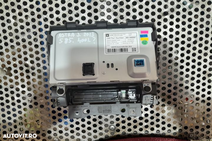 Navigatie auto 95196687 95196687 Opel Astra J [facelift] [2012 - 2018 - 2