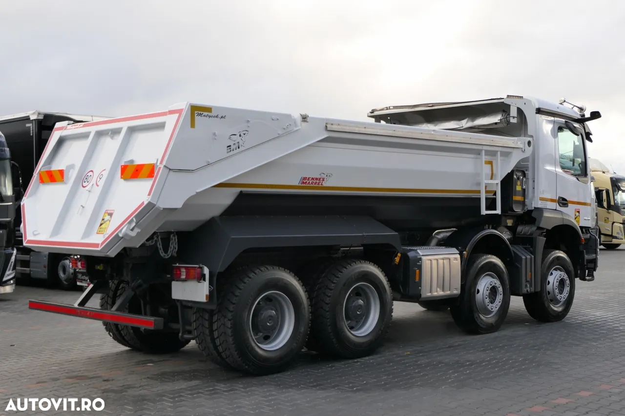 Mercedes-Benz AROCS 3246 / 8x4 / BASCULANTE / BASCULANTE SPATE / EURO 6 / PNEURI 100% - 14